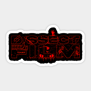 Spooky logo Sticker